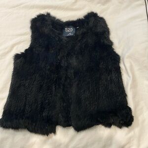 525 luxe faux fur vest